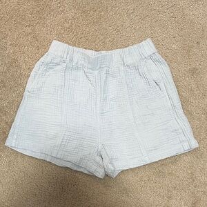 Madewell cotton quilted shorts - size XS - inseam 3”